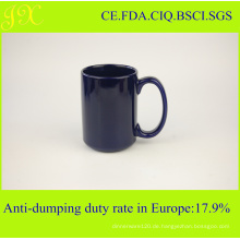 Fabrik-Verzeichnis Großhandel Glasur Keramik Becher mit Griff für Kaffee